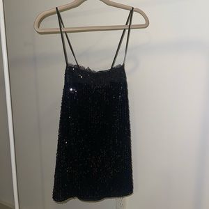 Free People Sequin mini dress